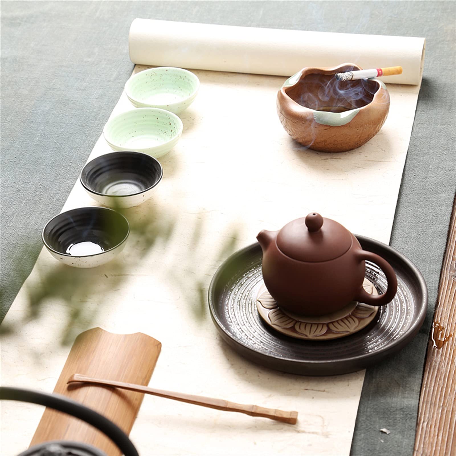 Amazon.com: outdoor ashtrays for patio Ashtray Ceramic Flowerpot
